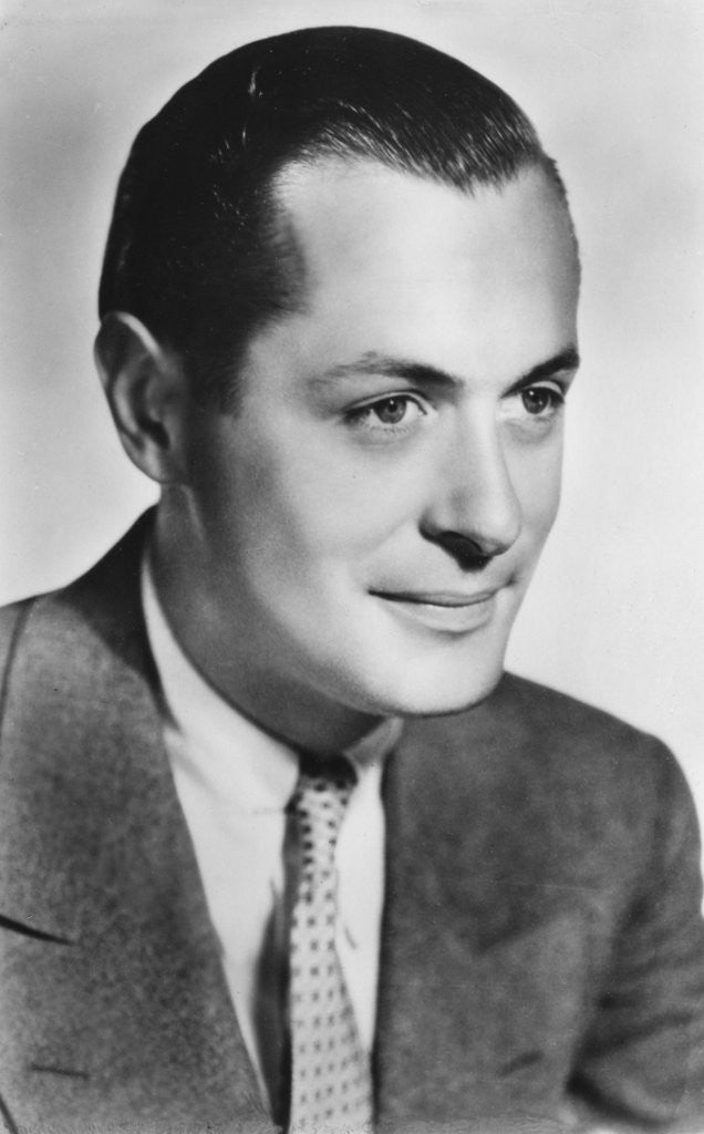 Detail of Robert Montgomery (1904-1981), American actor and director by Anonymous