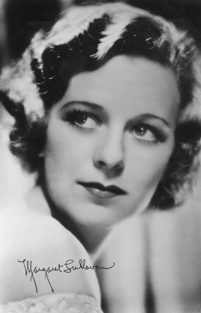 Detail of Margaret Sullavan (1909-1960), Americn actress by Anonymous