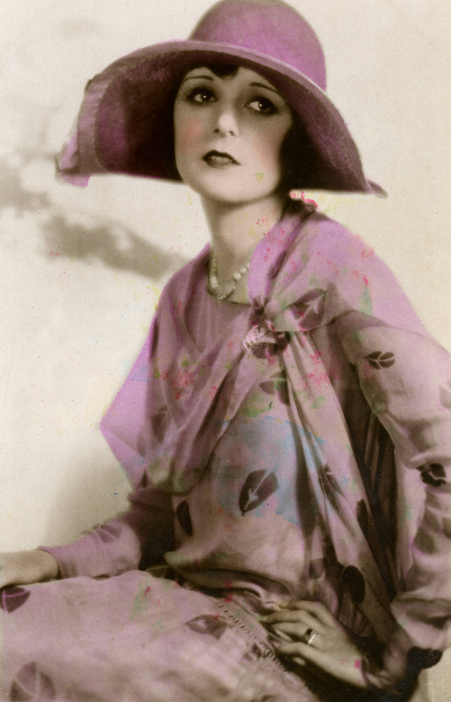 Detail of Mary Astor (1906-1987), American actress by Anonymous