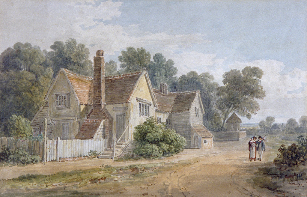 Detail of View at Dorking, Surrey by James Duffield Harding
