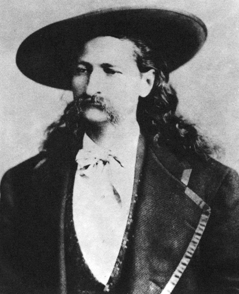 Detail of Wild Bill Hickock, American scout and lawman by Anonymous