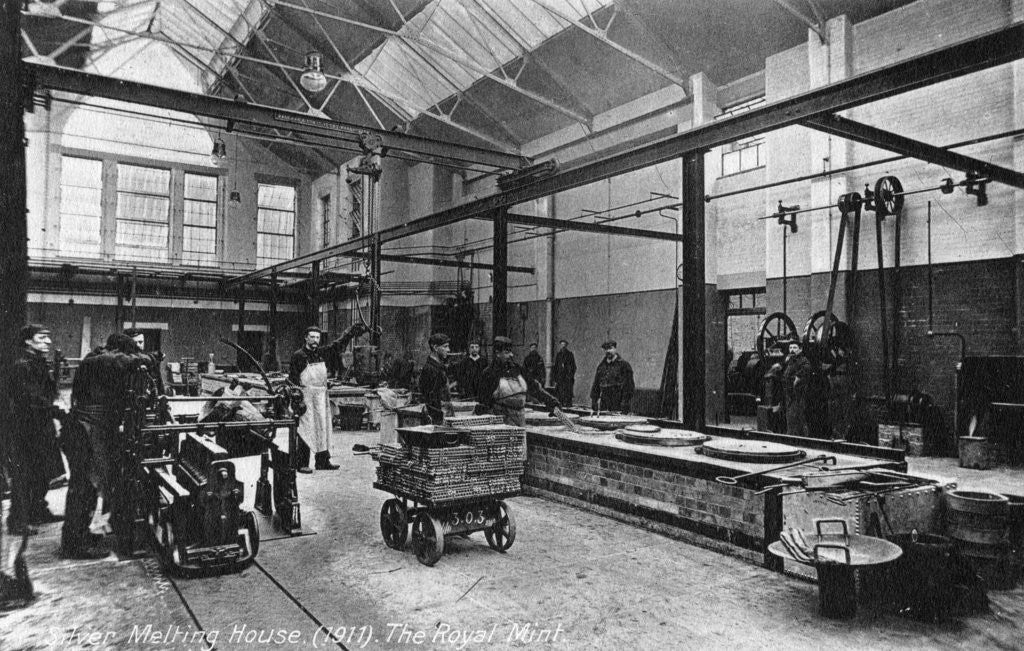 Detail of Silver Melting House, the Royal Mint, Tower Hill, London by Anonymous