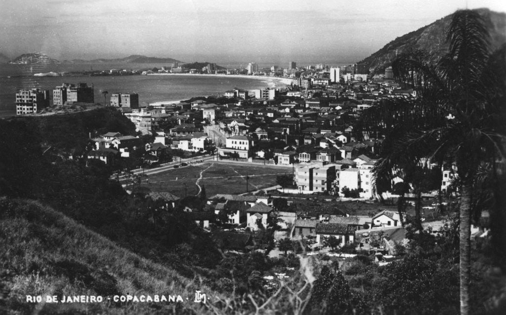 Detail of Copacabana, Rio de Janeiro, Brazil by Anonymous
