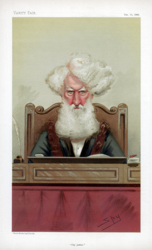 Detail of City Justice by Spy