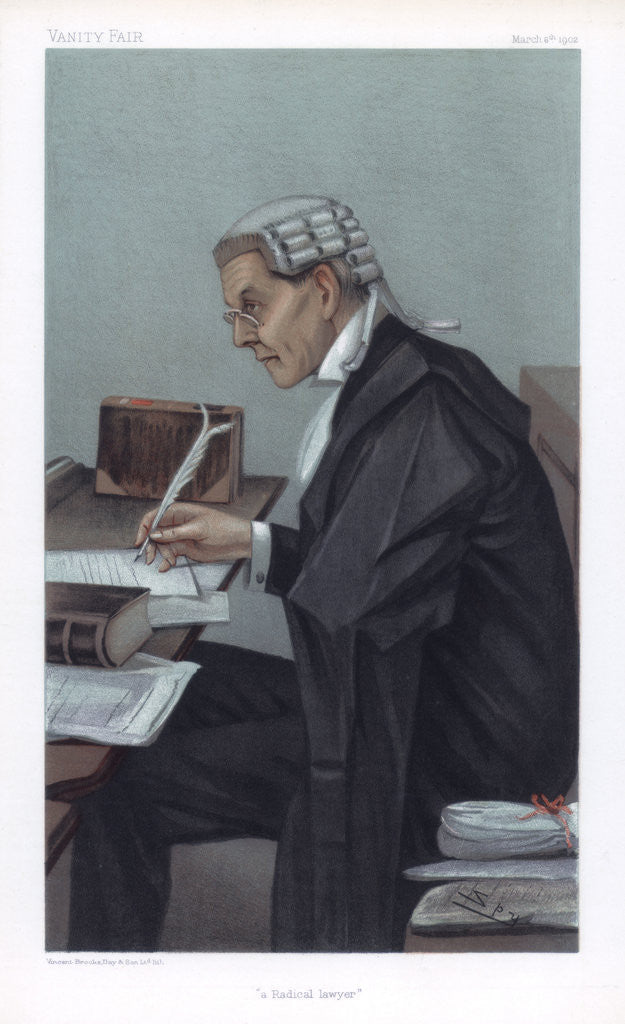 Detail of A Radical Lawyer by Spy