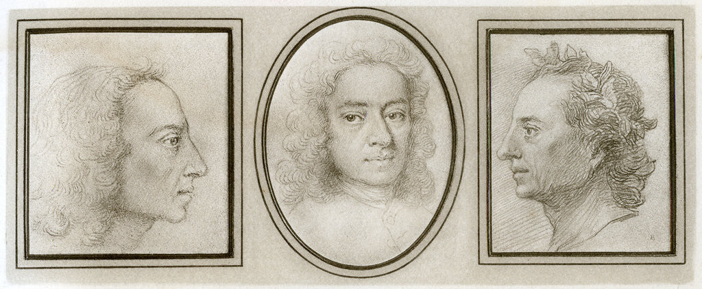 Detail of Alexander Pope, English poet and satirist by Anonymous