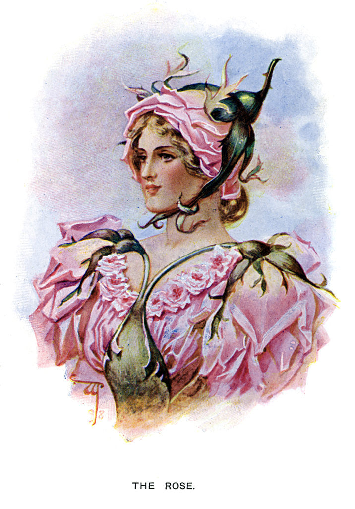 Detail of The Rose by Anonymous