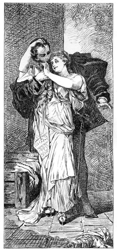 Detail of Faust by Hans Makart