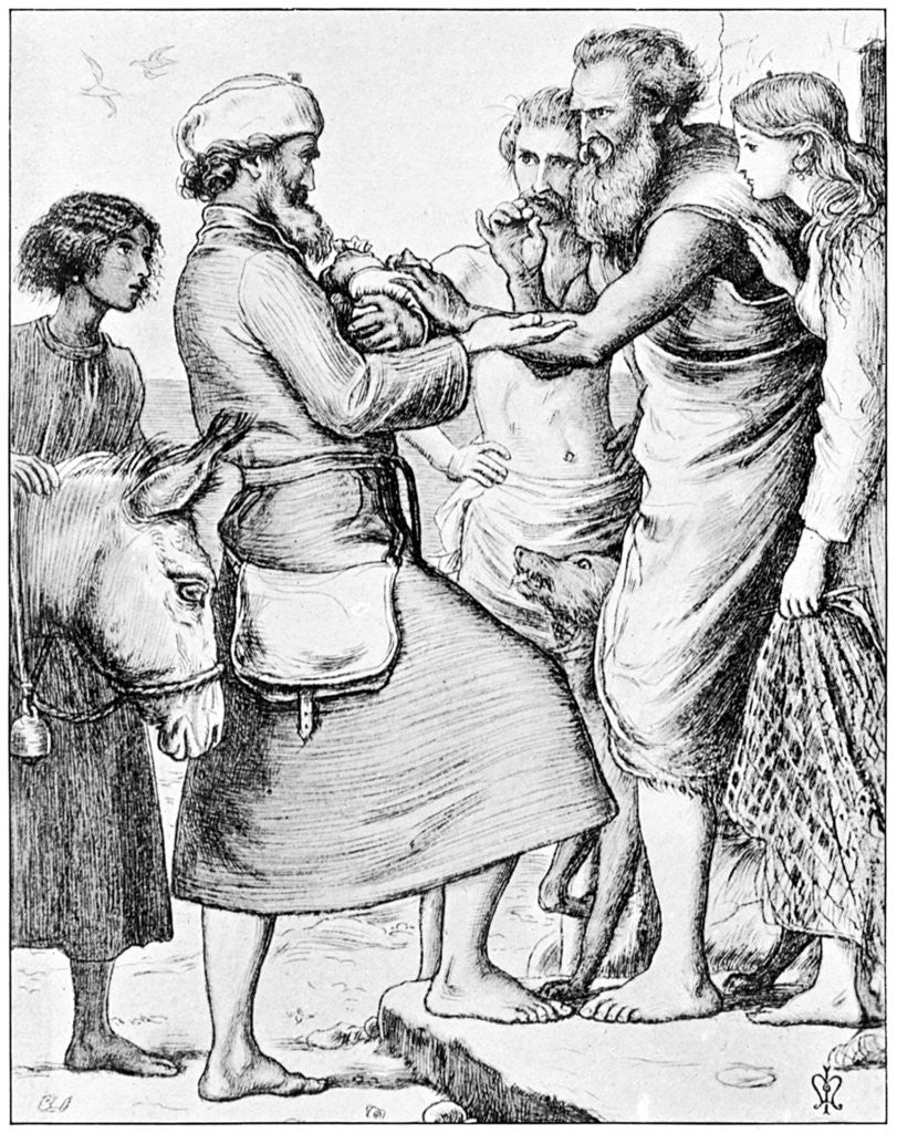 Detail of The Pearl of Great Price by Anonymous