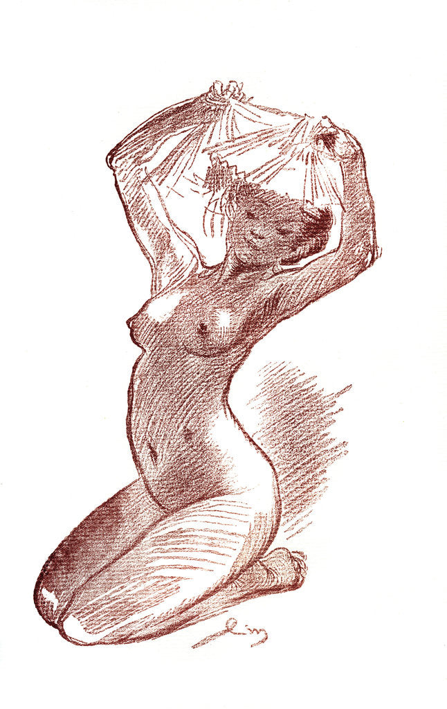 Detail of Study by Anonymous