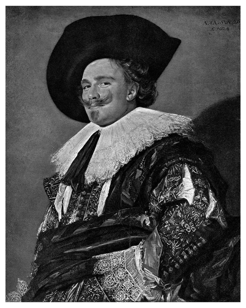 Detail of The Laughing Cavalier by Anonymous