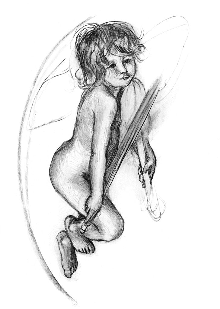 Detail of Study for a ceiling decoration by Anonymous