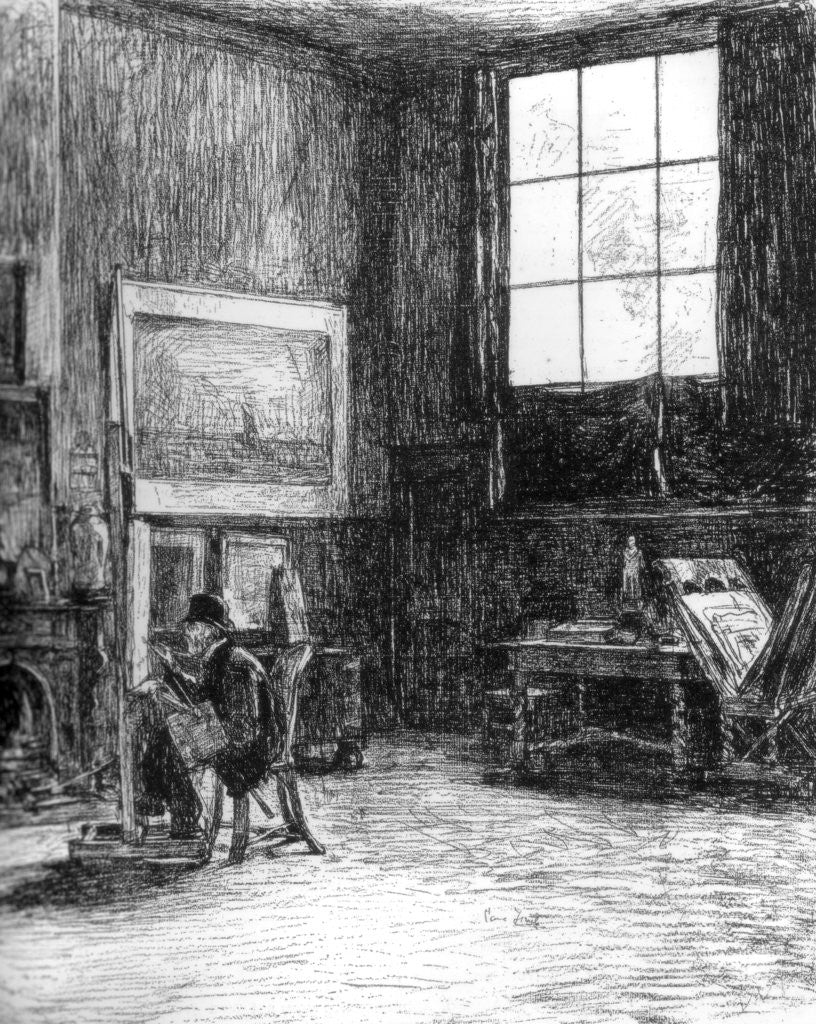 Detail of The Studio (North) by Anonymous