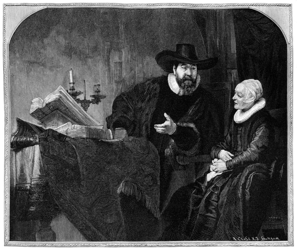 Detail of Renier Ansloo and his Mother by Adolf Closs