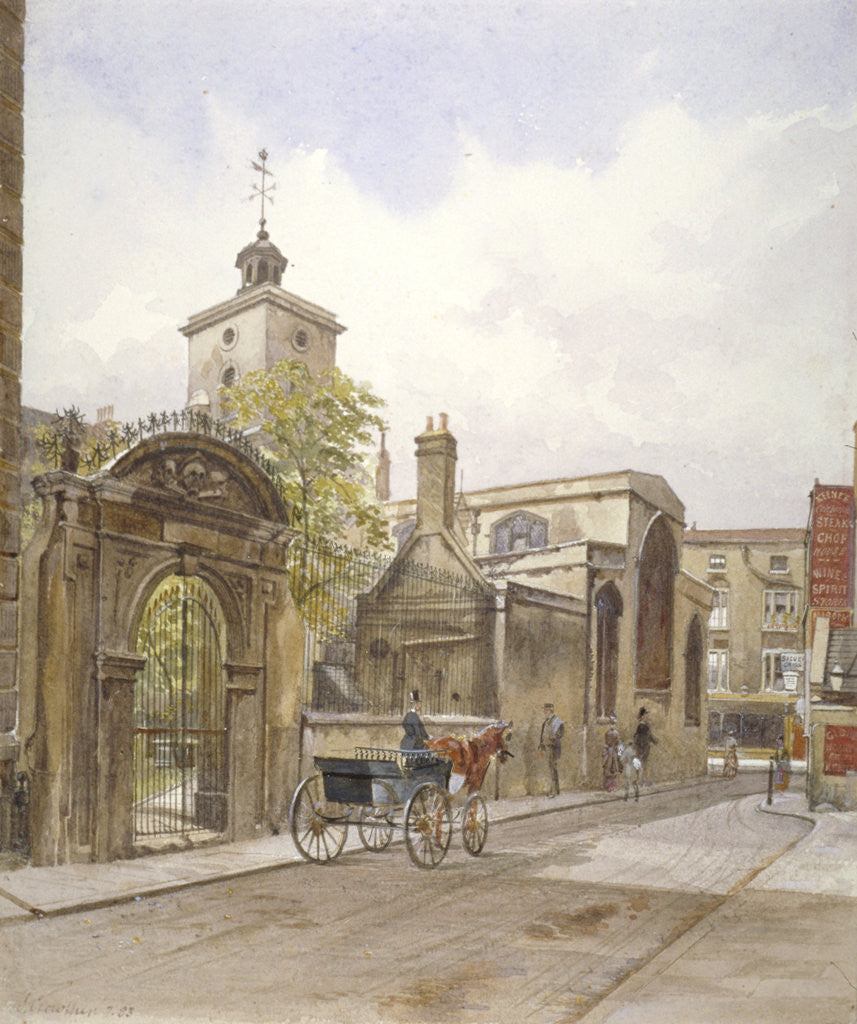 Church of St Olave, Hart Street, City of London by John Crowther