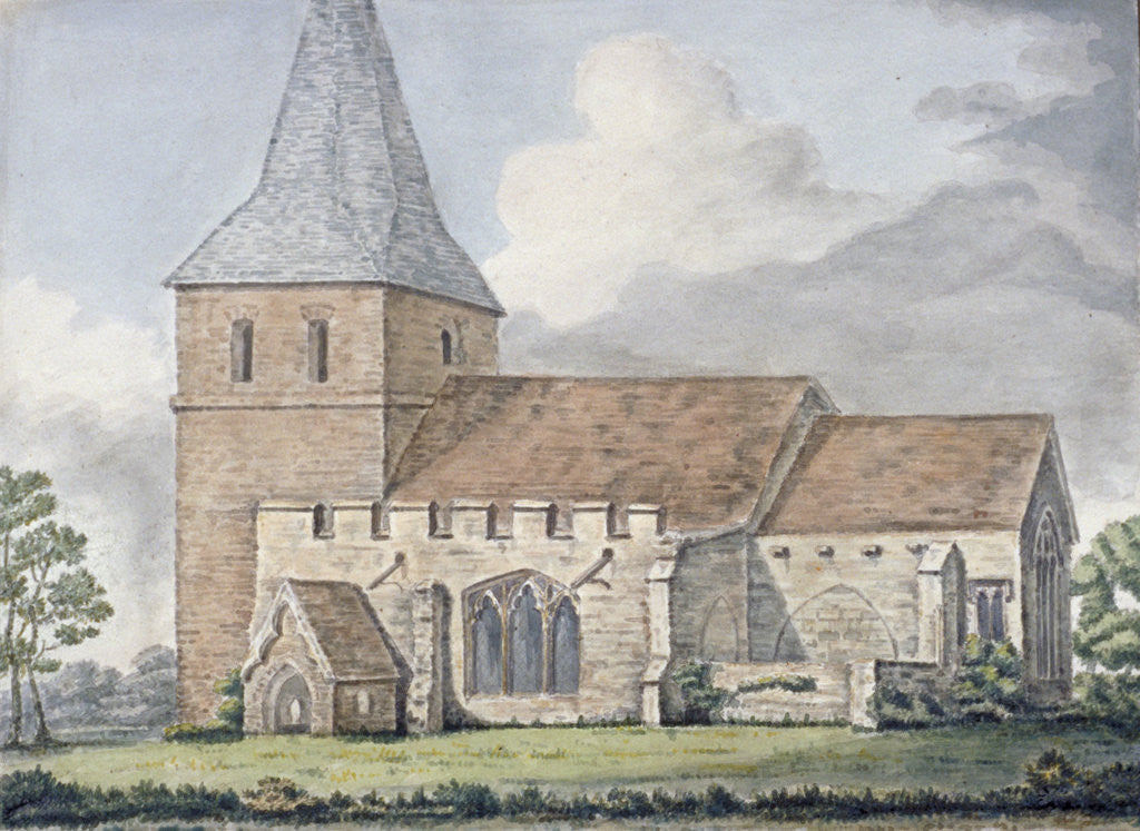 Detail of Church of St John the Baptist, Mucking, Essex by Anonymous