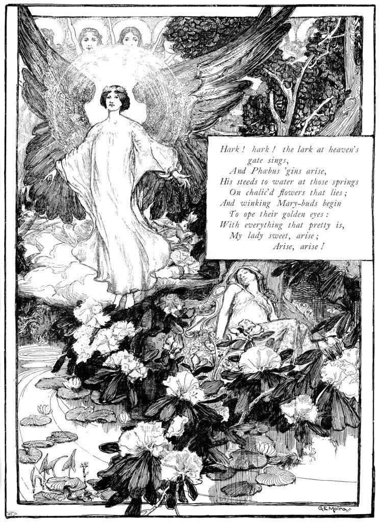 Detail of Hark! The Lark by Anonymous