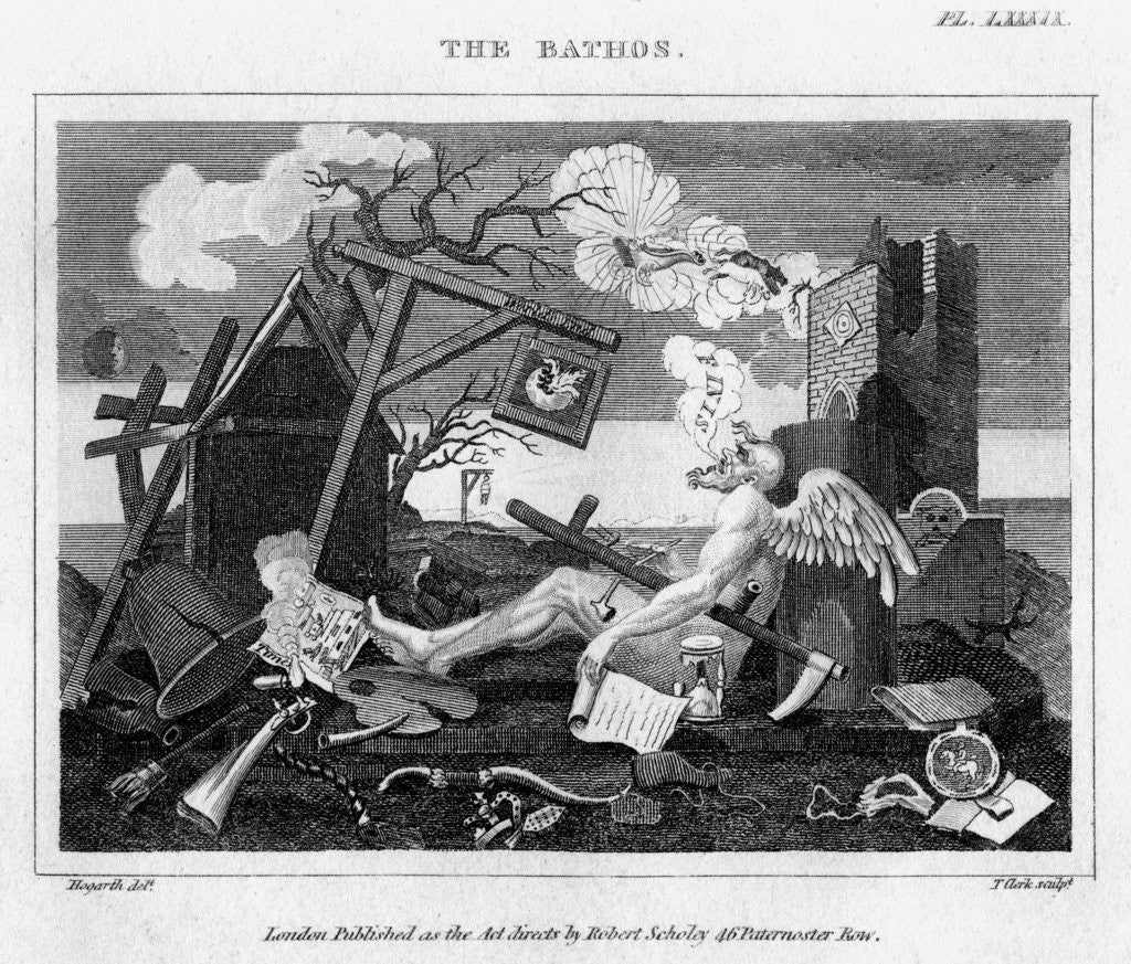 Detail of The Bathos by Thomas Clerk