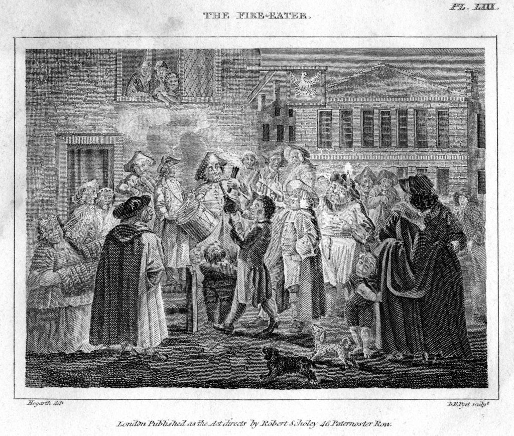 Detail of The Fire-eater by DB Pyet