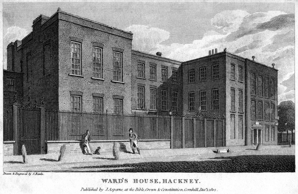 Detail of Ward's House, Hackney, London by Samuel Rawle