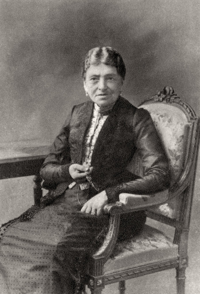 Detail of Marie-Louise Jay Cognacq, French retailer by Anonymous