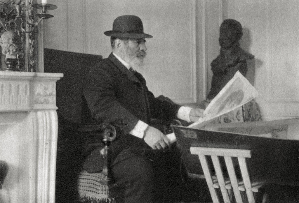 Detail of Jean-Francois Raffaelli, French artist by Anonymous