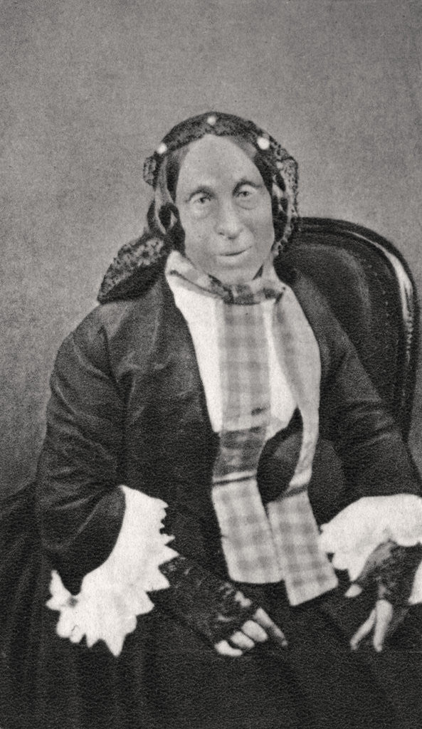 Detail of Marceline Desbordes-Valmore, French poet by Anonymous