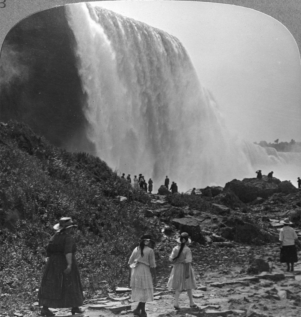 Detail of American Falls, Niagara Falls, New York, USA by Realistic Travels Publishers