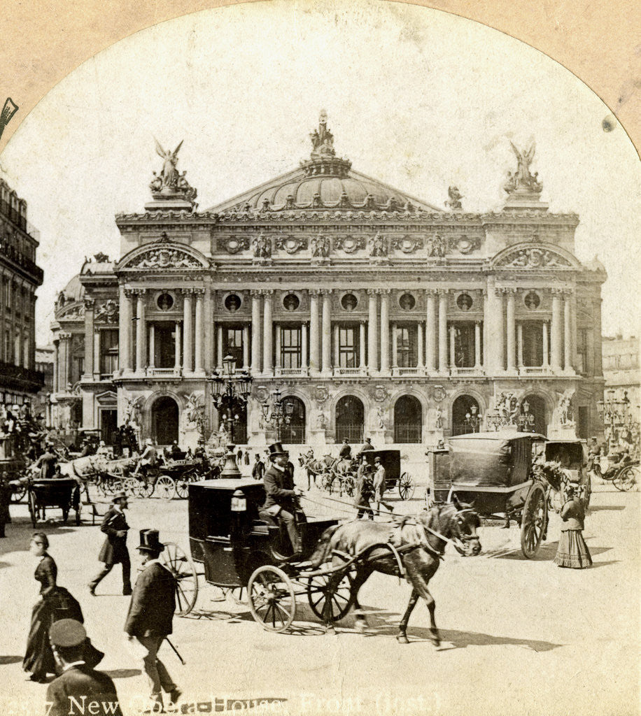 Detail of Grand Opera House, Paris by Griffith and Griffith