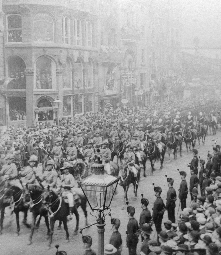 Detail of Procession for Queen Victoria's Diamond Jubilee by Stereoscopic Views