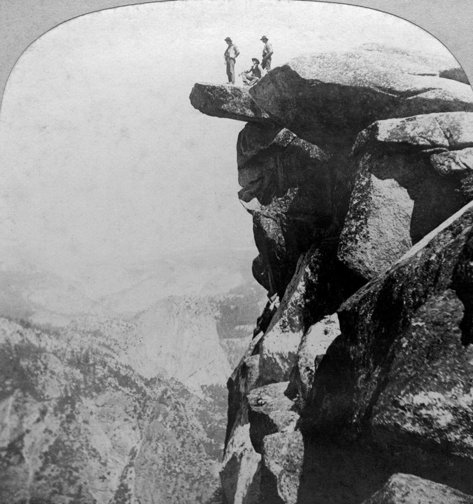 Detail of Glacier Point, Yosemite Valley, California, USA by The Fine Art Photographers Co