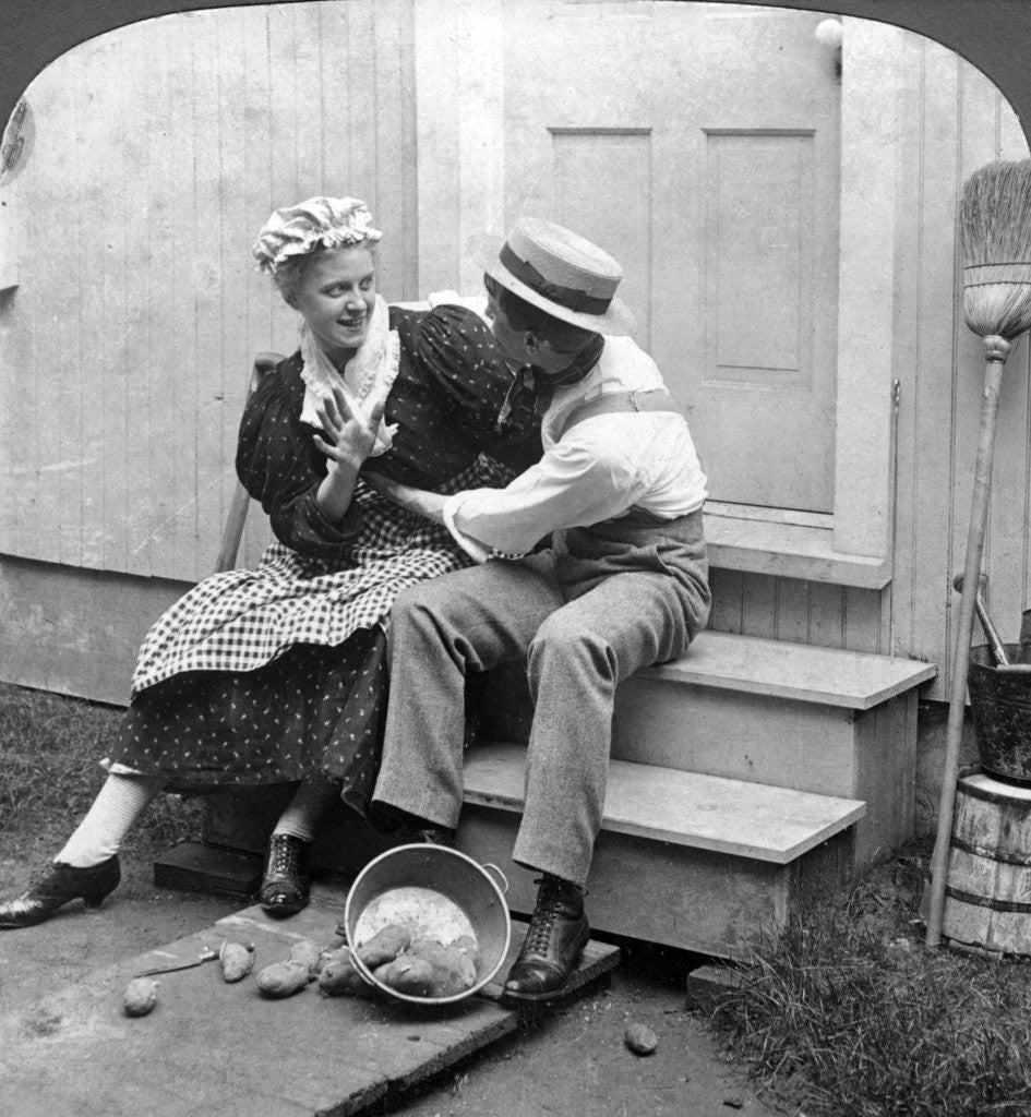 Detail of Country Love by American Stereoscopic Company