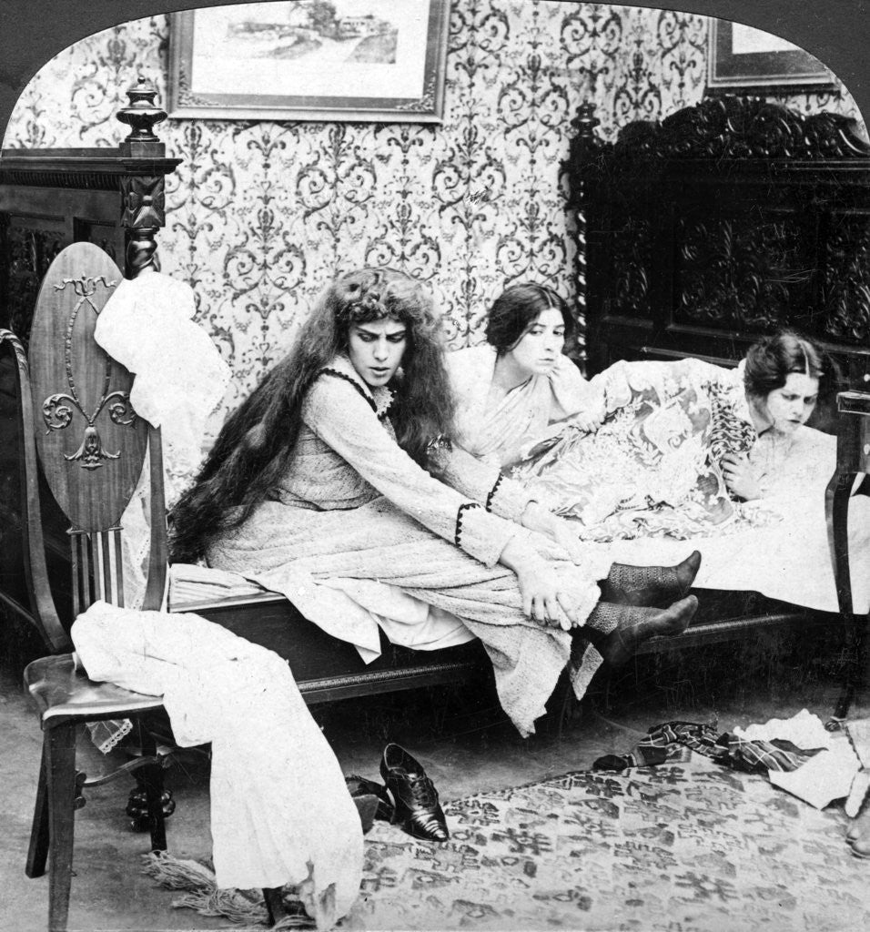 Detail of Looking for a Man by American Stereoscopic Company