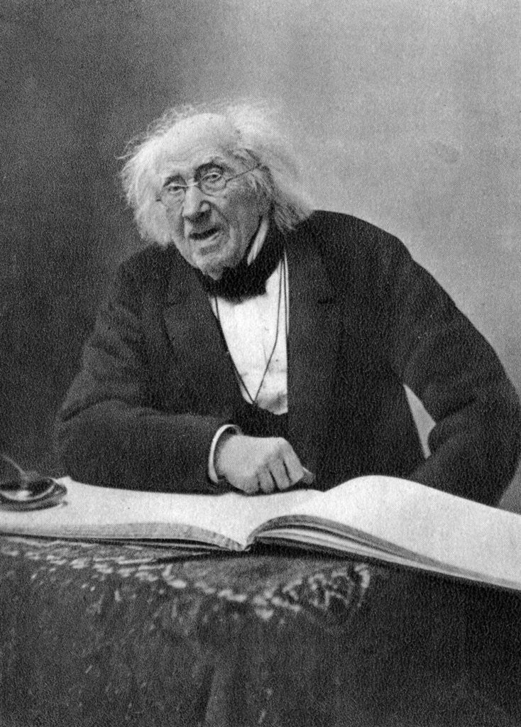 Detail of Michel Eugene Chevreul, French chemist by Anonymous