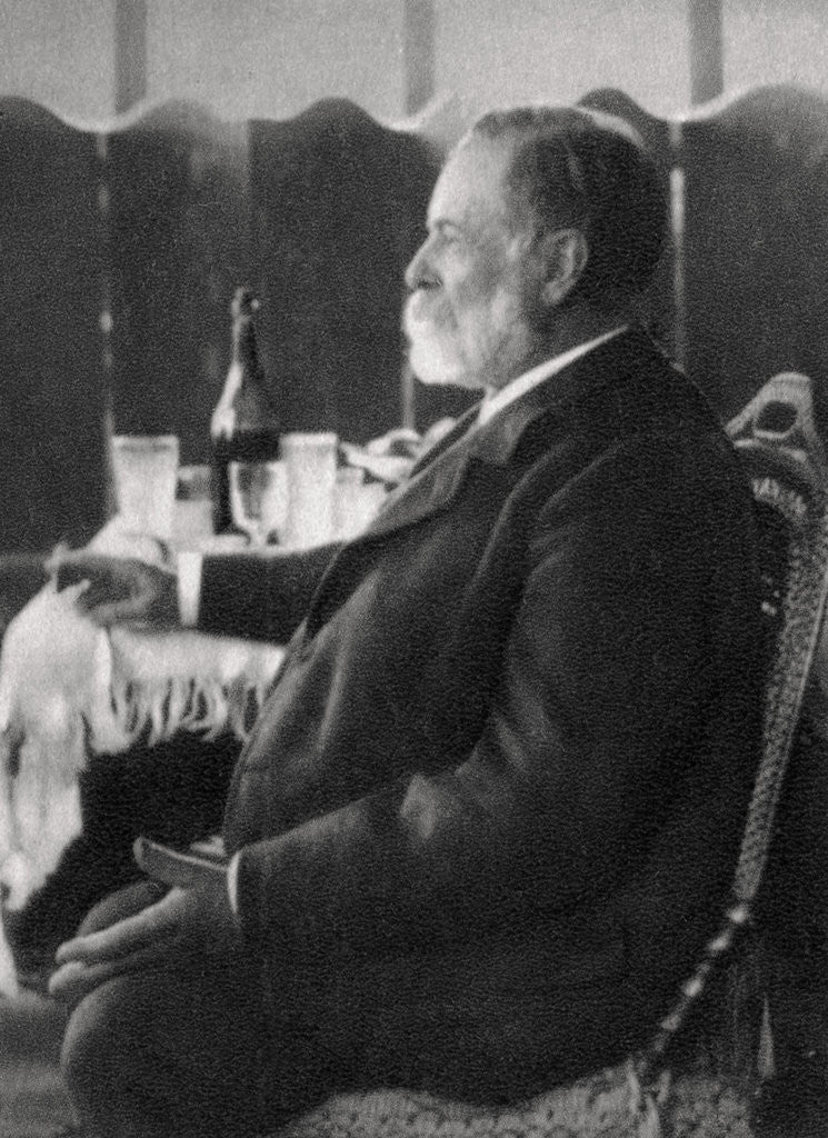 Detail of Etienne-Jules Marey, French physiologist and pioneer of cinematography by Anonymous