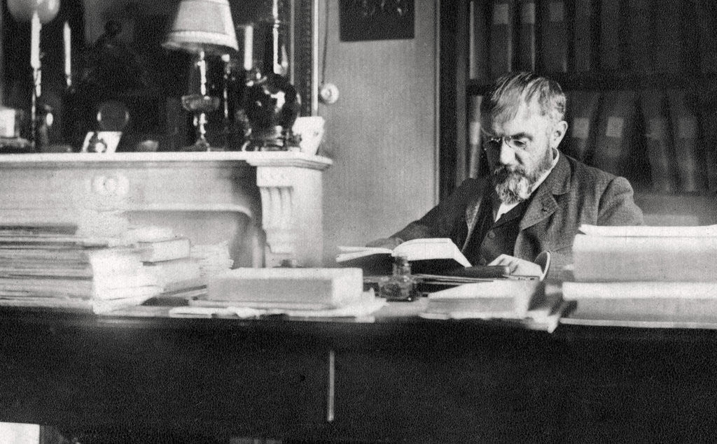 Detail of Rene Doumic, French literary critic and man of letters by Anonymous