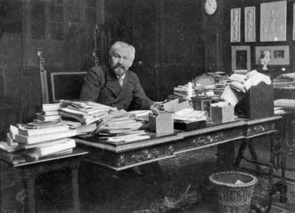 Detail of Jules Lemaitre, French dramatist and critic by Anonymous