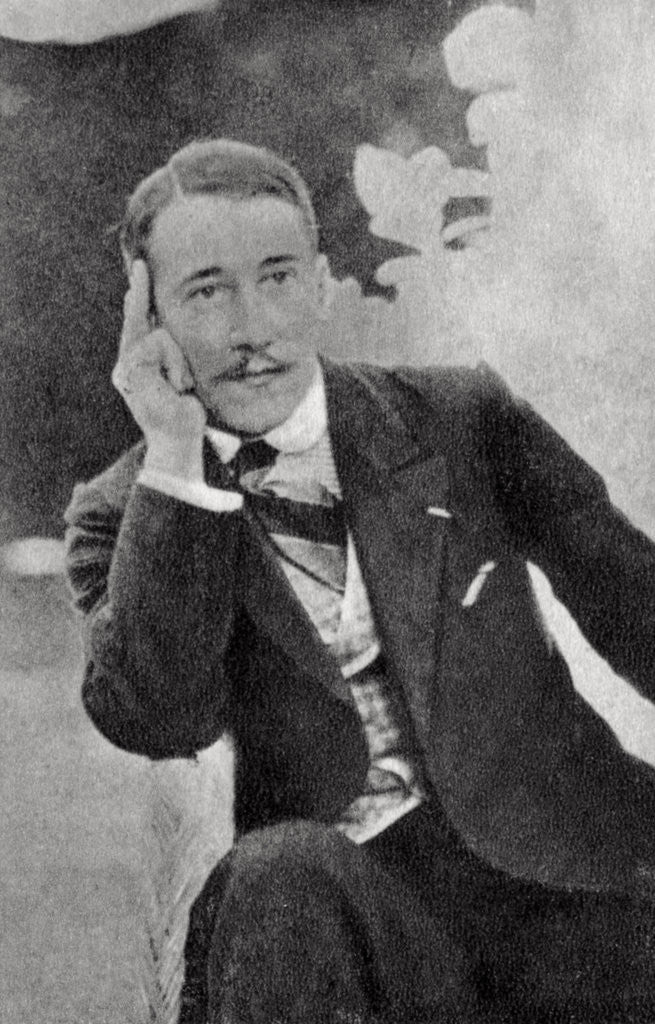 Detail of Ernest Psichari, French soldier and author by Anonymous