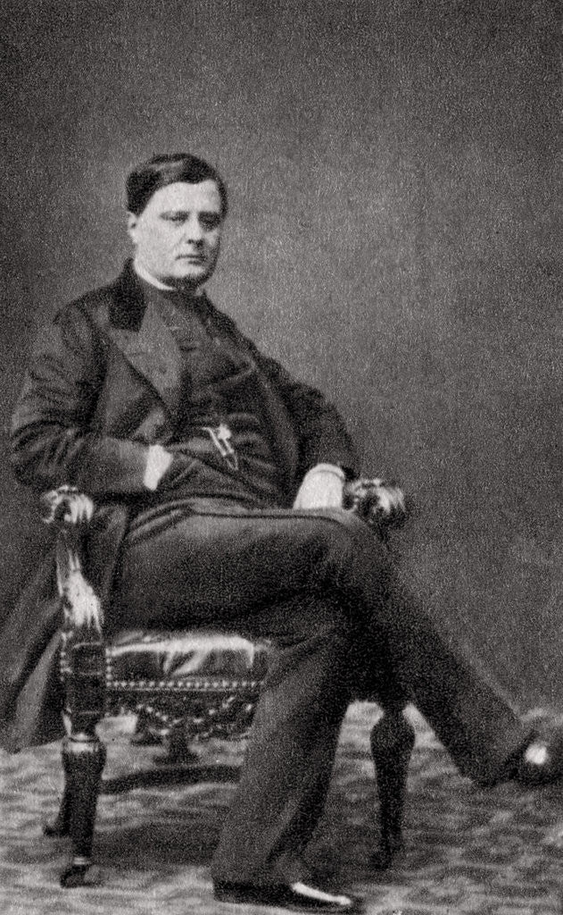 Detail of Count Walewski, French statesman by Anonymous