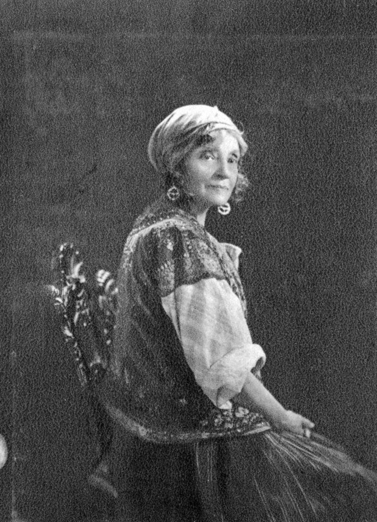 Detail of Rejane, French actress by Anonymous