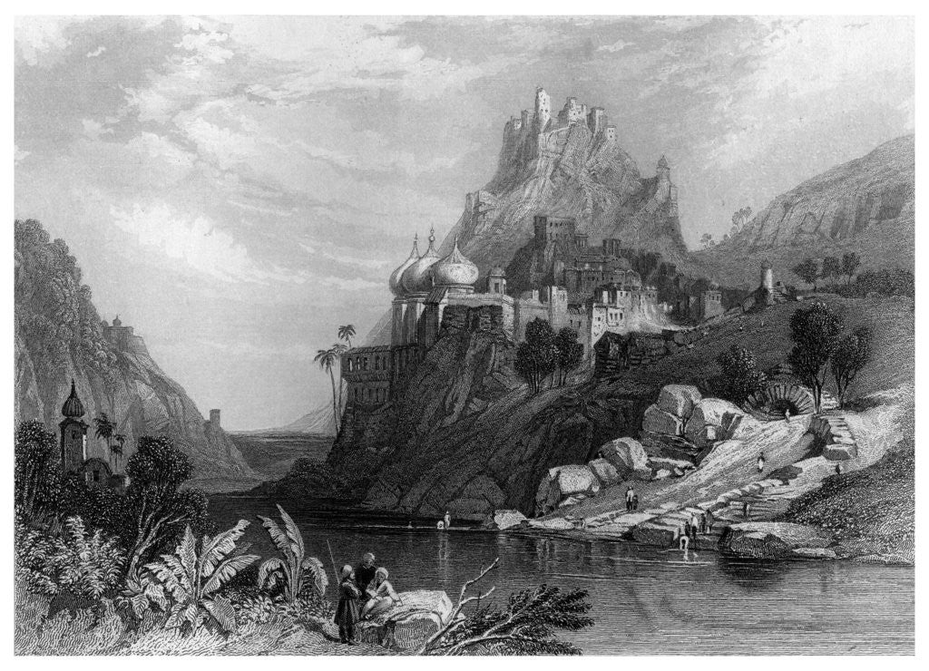 Detail of Ruins at Ettaia, Said to Have Been Caused by the Combat Between Krishna and Kali by Finden