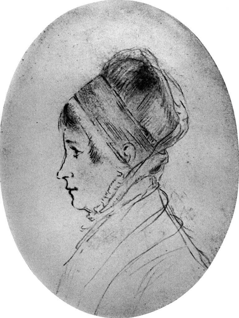 Detail of Elizabeth Fry, British prison and social reformer by Anonymous