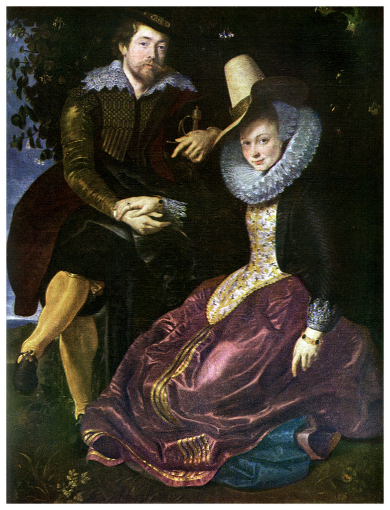 Detail of Peter Paul Rubens, Flemish Baroque artist by Anonymous