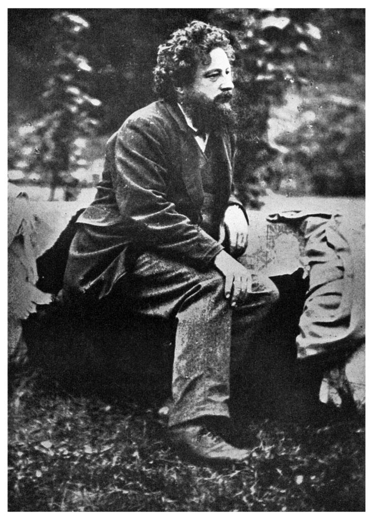 Detail of William Morris, British artist and designer by Anonymous