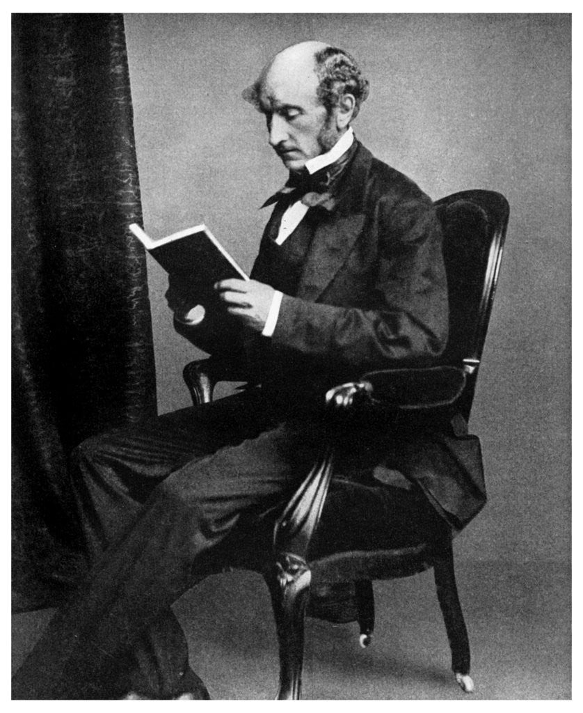 John Stuart Mill, British philosopher and social reformer by Anonymous
