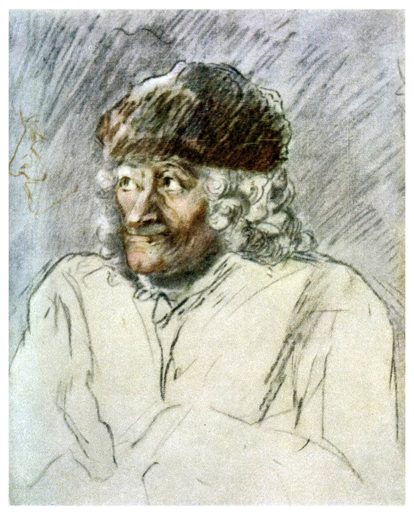 Detail of Voltaire, French writer by Anonymous