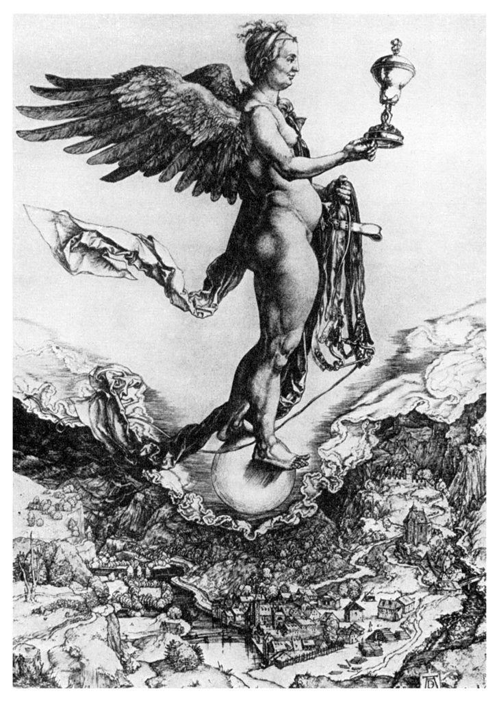 Detail of Nemesis or Good Fortune by Anonymous