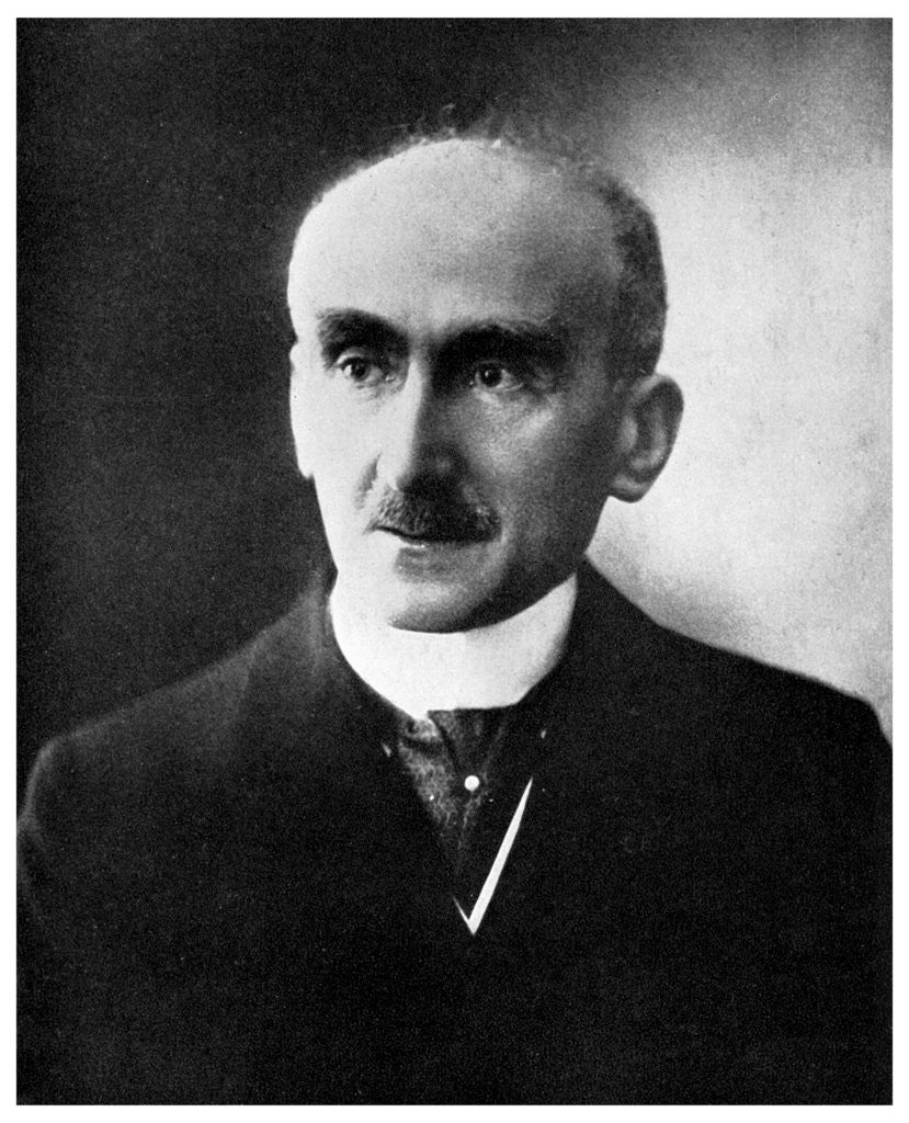 Detail of Vitalism: Henri Bergson, French philosopher by Anonymous