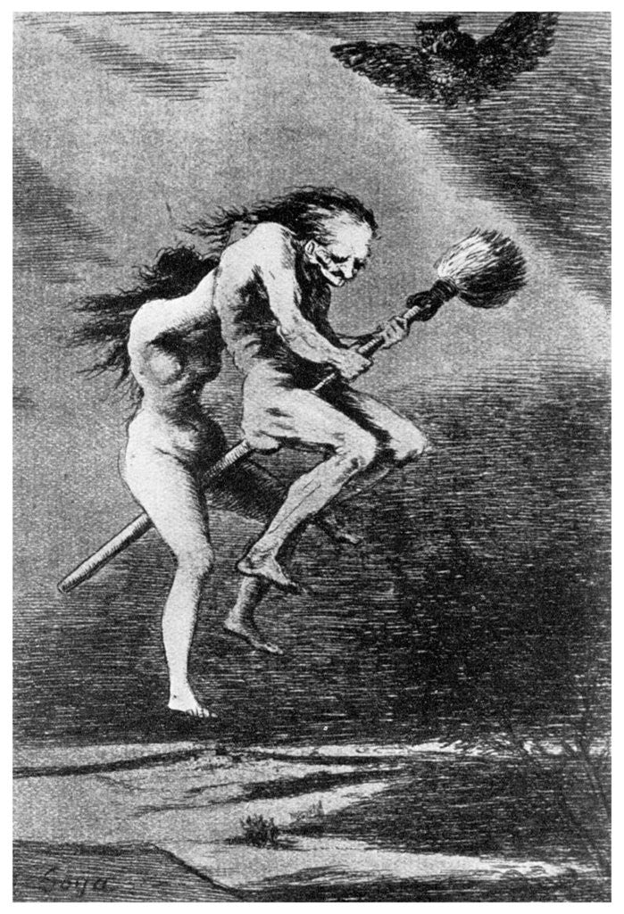 Detail of Witch hunt: witches by Anonymous