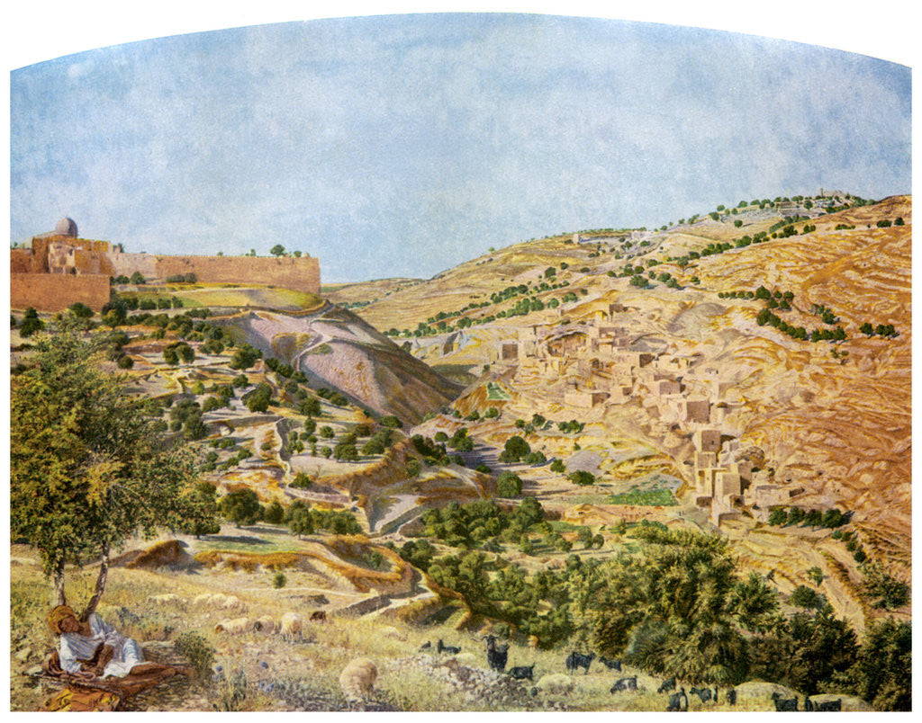Detail of Jerusalem by Anonymous